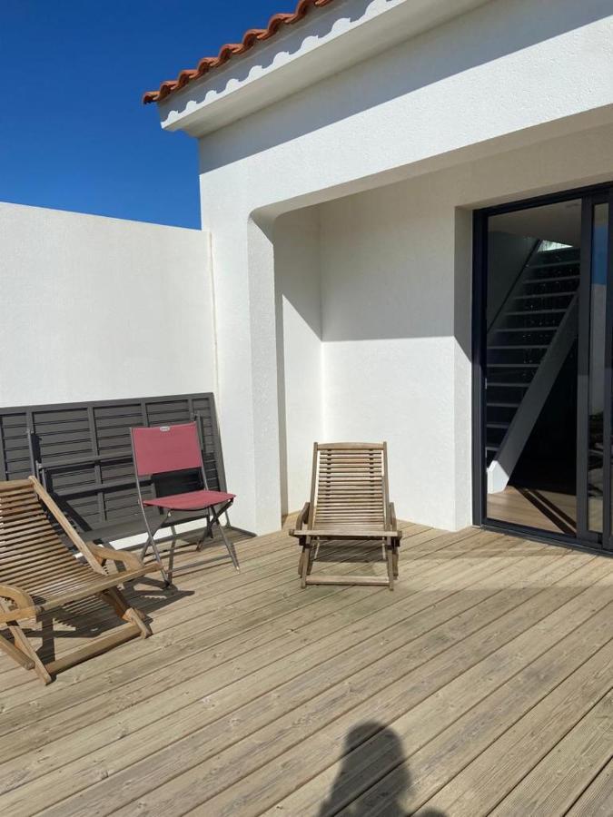 Jolie Villa Face Aux Dunes Et Mer Brétignolles-sur-Mer Buitenkant foto